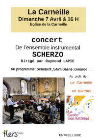 Concert SCHERZO