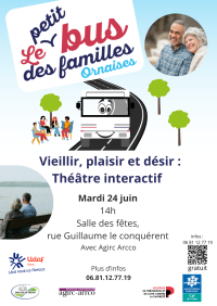 THEATRE INTERACTIF: Vieillir, plaisir et désir