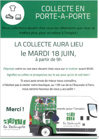 Collecte en porte-à-porte