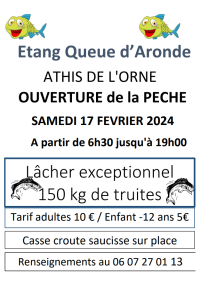 OUVERTURE DE LA PECHE - ATHIS DE L'ORNE