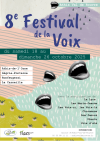 8e FESTIVAL DE LA VOIX - DU 18 AU 26 OCTOBRE 2025