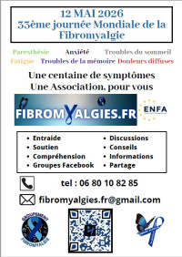 33ème journée Mondiale de la Fibromyalgie