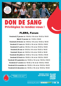 COLLECTE DE SANG FLERS