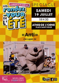 SPECTACLE "ANTI" LES RENDEZ-VOUS DE L'ÉTÉ