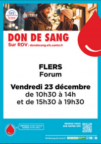 DON DU SANG À FLERS