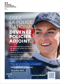 LA POLICE RECRUTE