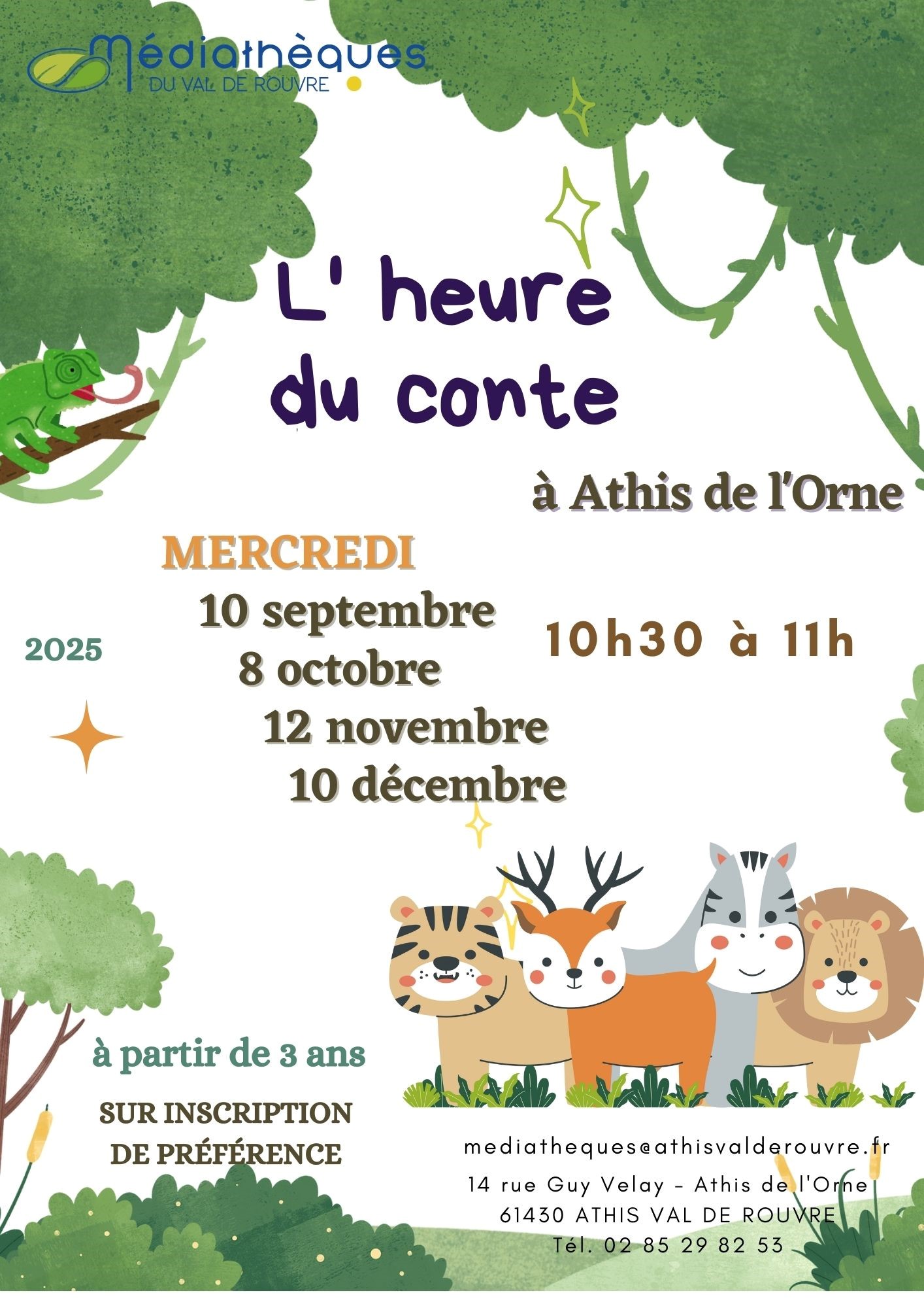 Heure du conte 2025