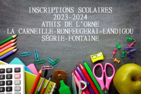 INSCRIPTIONS EN MATERNELLE 2023-2024